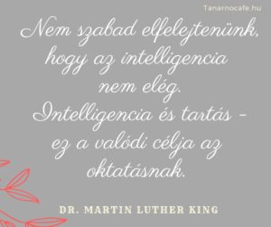 Martin Luther King idézet oktatás